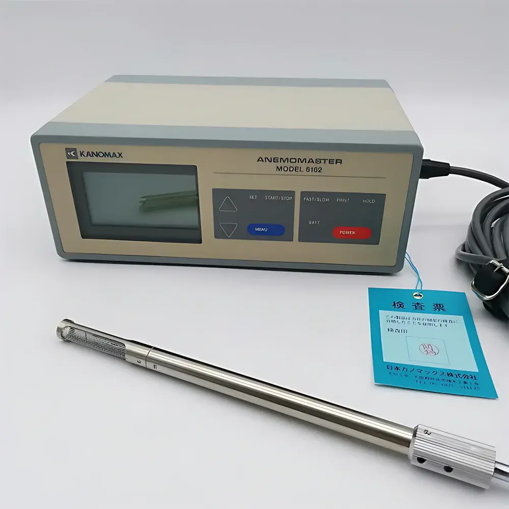 Kanomax 6162 High-Temperature Thermal Anemometer for Boiler and Engine Exhaust Monitoring