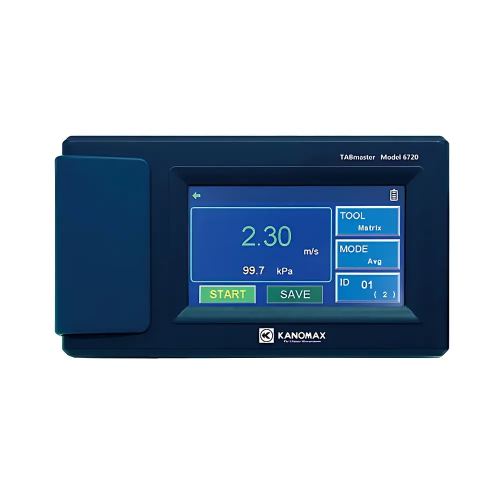Kanomax 6720-DP Differential Pressure and Air Velocity Meter
