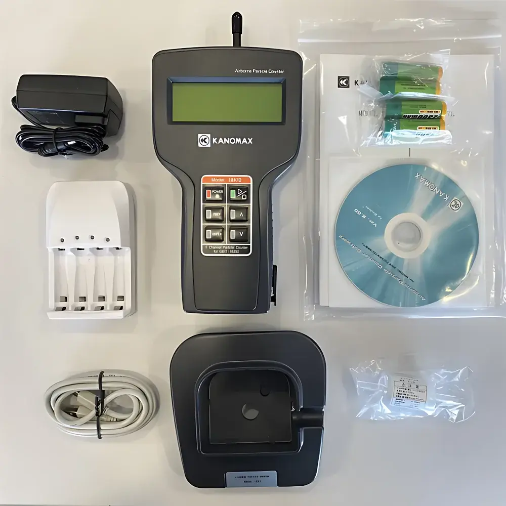 Kanomax 3887D Handheld Laser Particle Counter for Cleanroom Environmental Monitoring