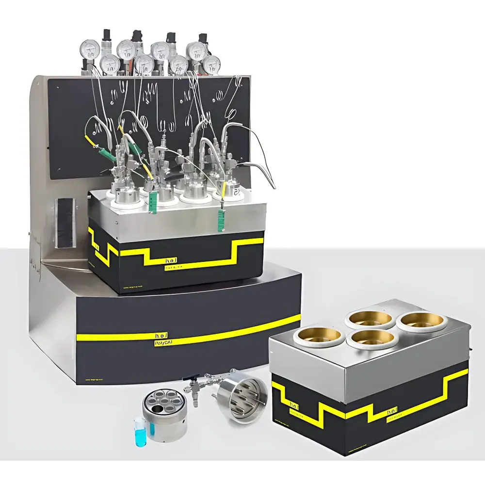 HEL PolyCAT 4 & PolyCAT 8 High-Throughput Automated High-Pressure Catalyst Screening Platform