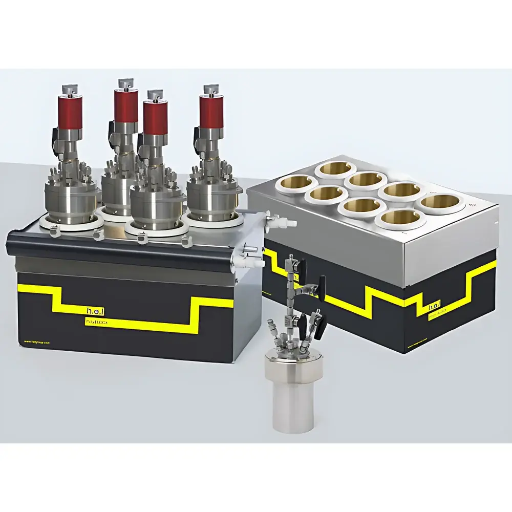 HEL PolyBLOCK High Pressure Automated Parallel Synthesis Reactor