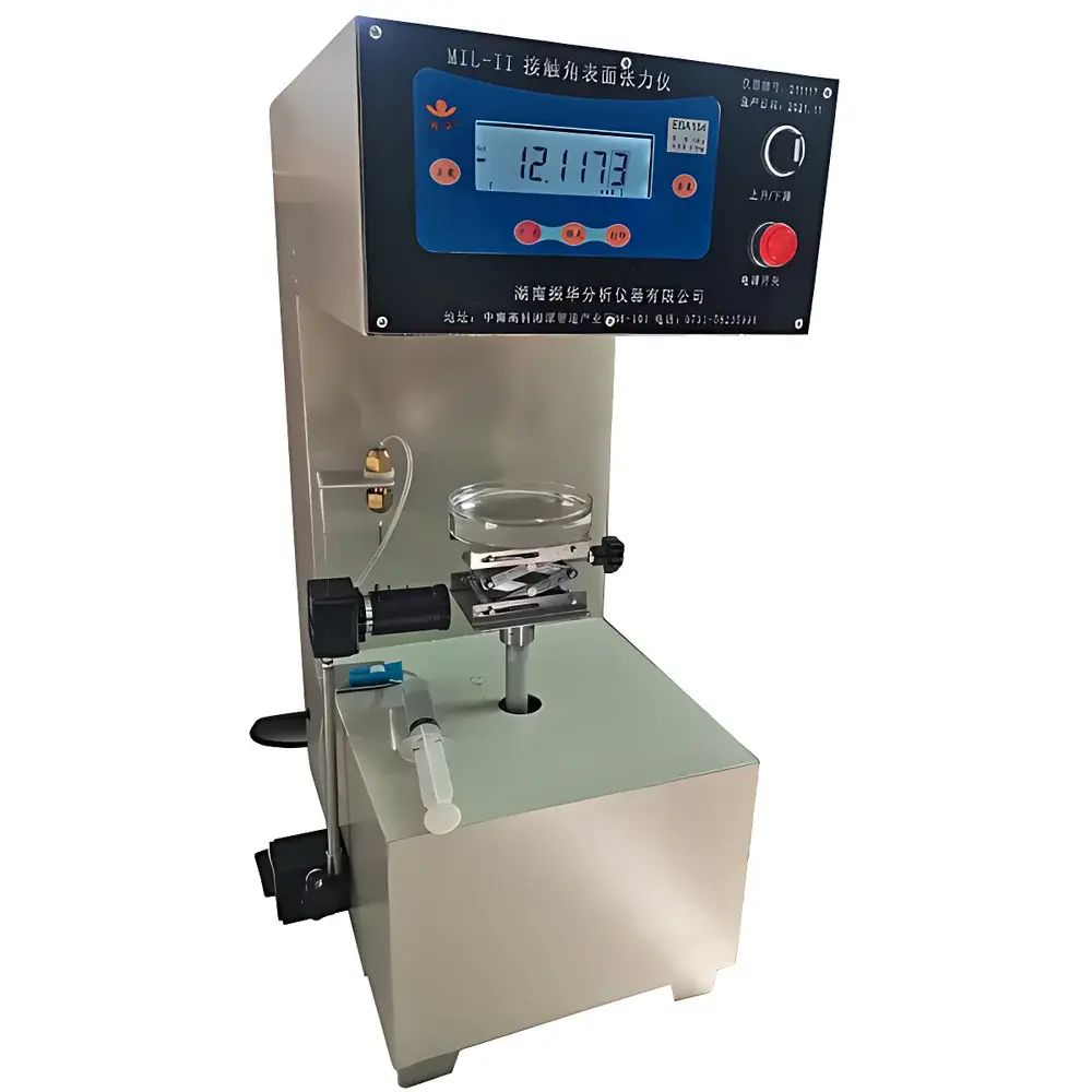 MIL-II Contact Angle & Surface Tension Analyzer