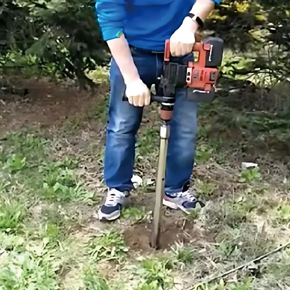 HUANKONG GHD-CY10D Portable Battery-Powered Impact Soil Sampler