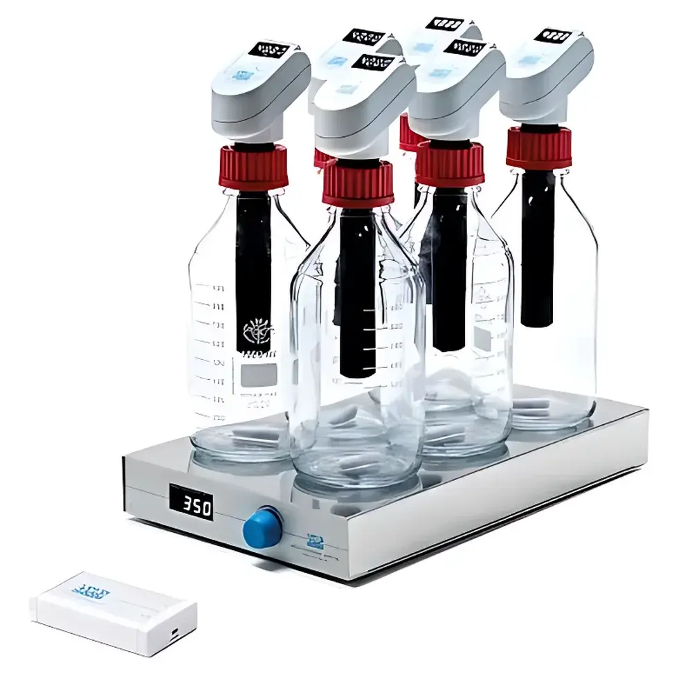 VELP RESPIROMETRIC Sensor System 6 for Aerobic Biodegradation Testing of Plastics