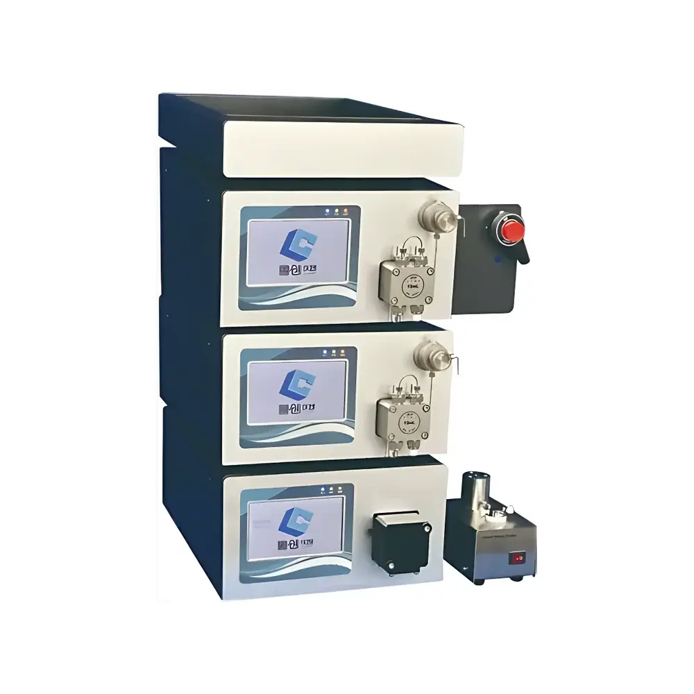 Shandong Luchuang LC-3000 Dual-Pump High-Performance Liquid Chromatograph (HPLC) with Touchscreen Interface