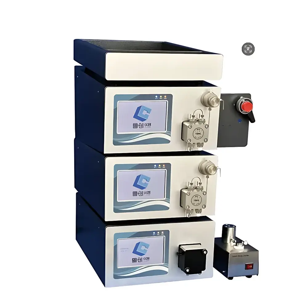 Shandong Luchuang LC-3000 Dual-Pump High-Performance Liquid Chromatograph (HPLC) with Touchscreen Interface