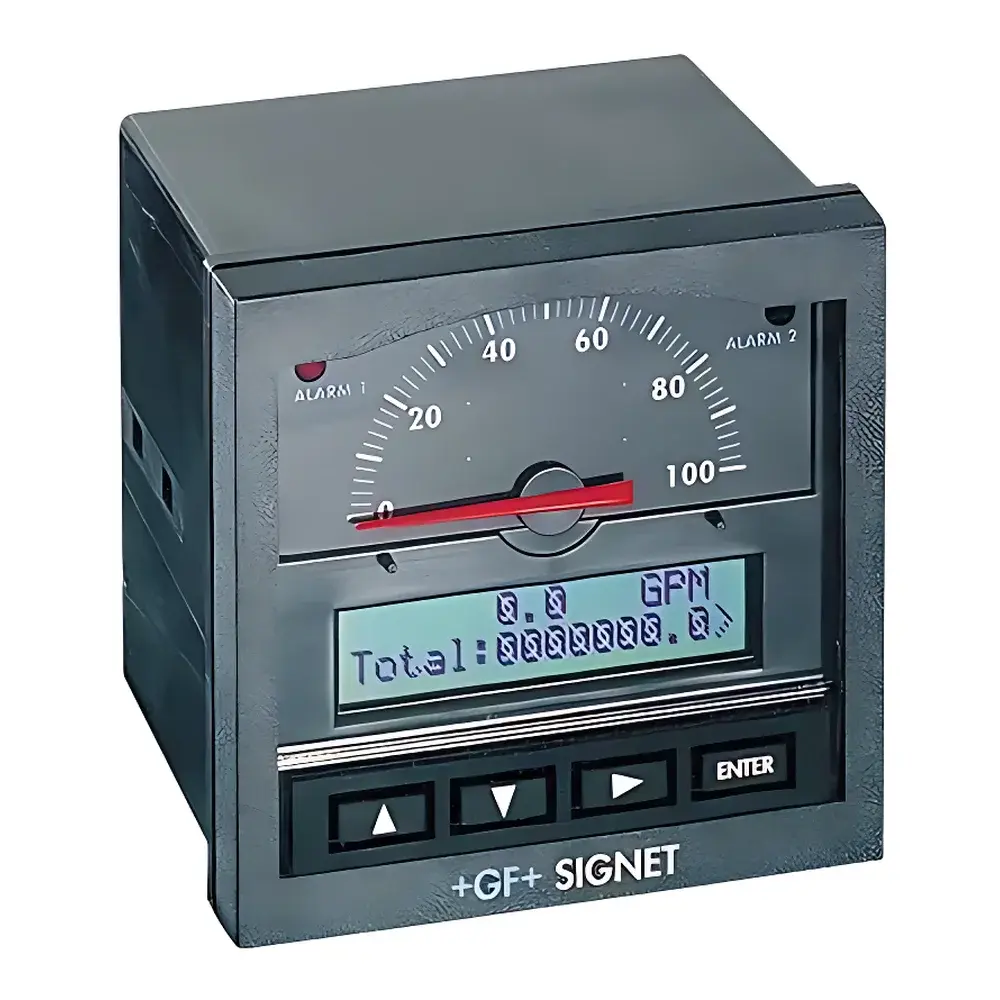 Cole-Parmer 05629-22/40 Digital Flow Monitor and Totalizer with Dual Power Options