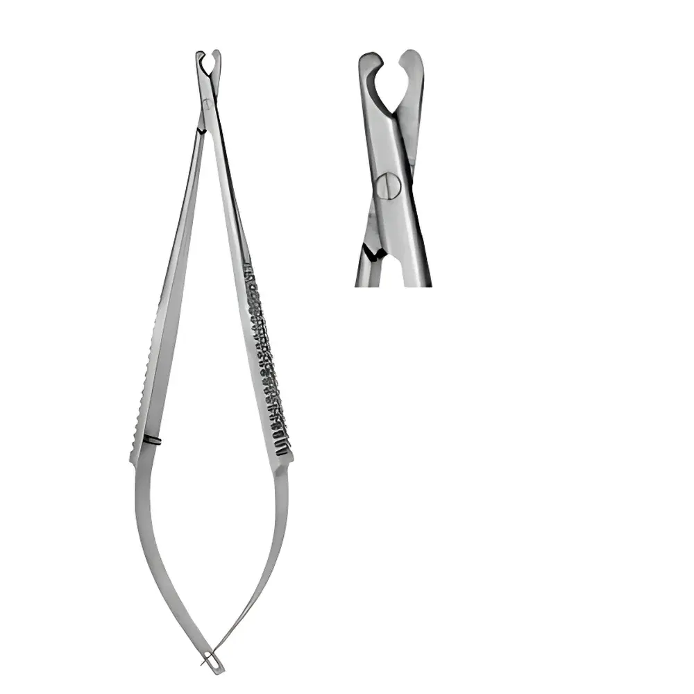 BIEMER S11016 Series Precision Spring-Loaded Micro Scissors