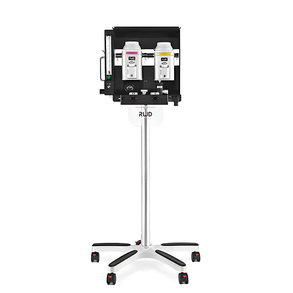 RWD R630 Dual-Canister Veterinary Anesthesia Machine