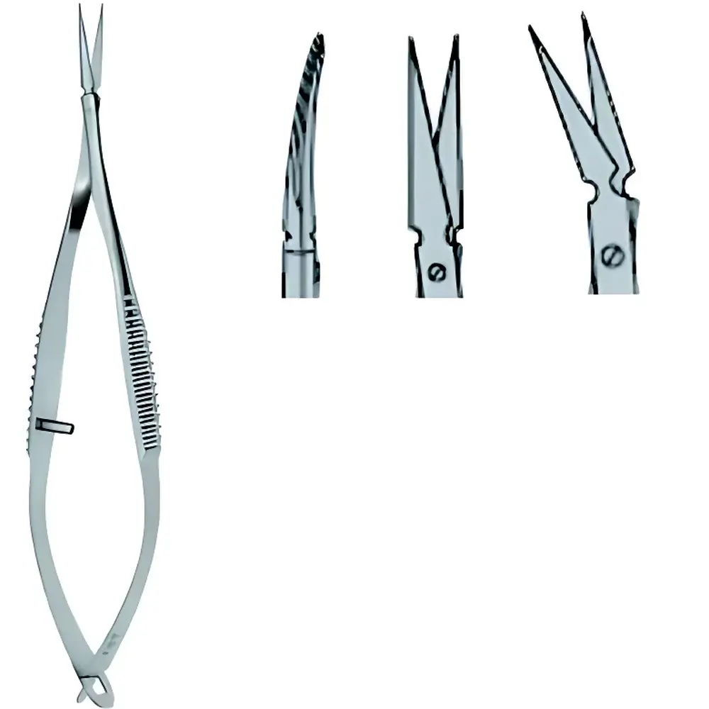 VANNAS S11001-08 Micro Spring-Loaded Scissors