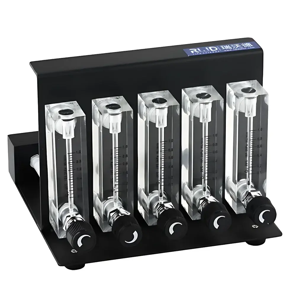 RWD R510-07 Five-Channel Anesthesia Gas Flow Meter