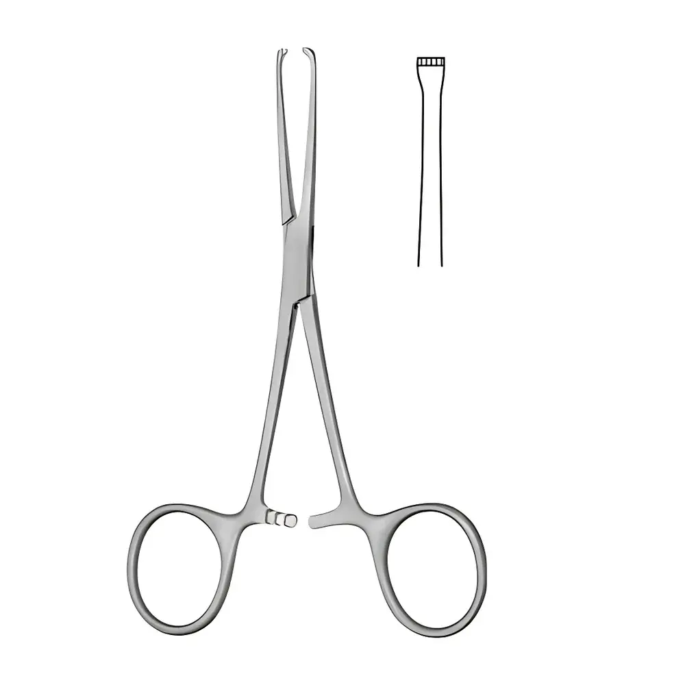 BABY-ALLIS 4×5 Tooth Tissue Forceps