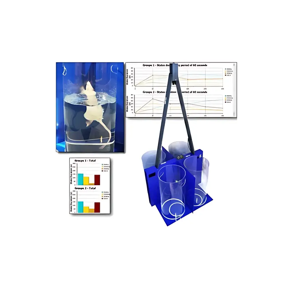 Bioseb FST-DSR / FST-DSM Dual-Sensor Forced Swim Test System
