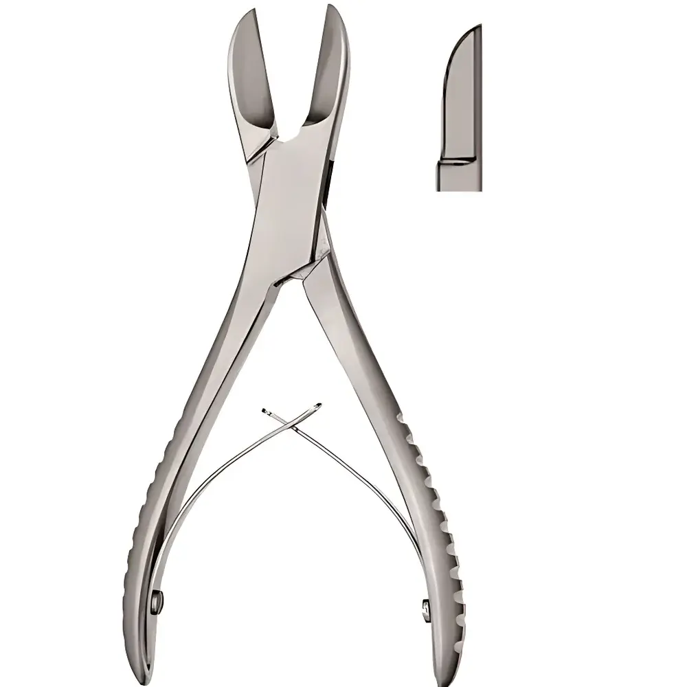 LISTON Single-Joint Bone Rongeur – Flat Profile, 14 cm