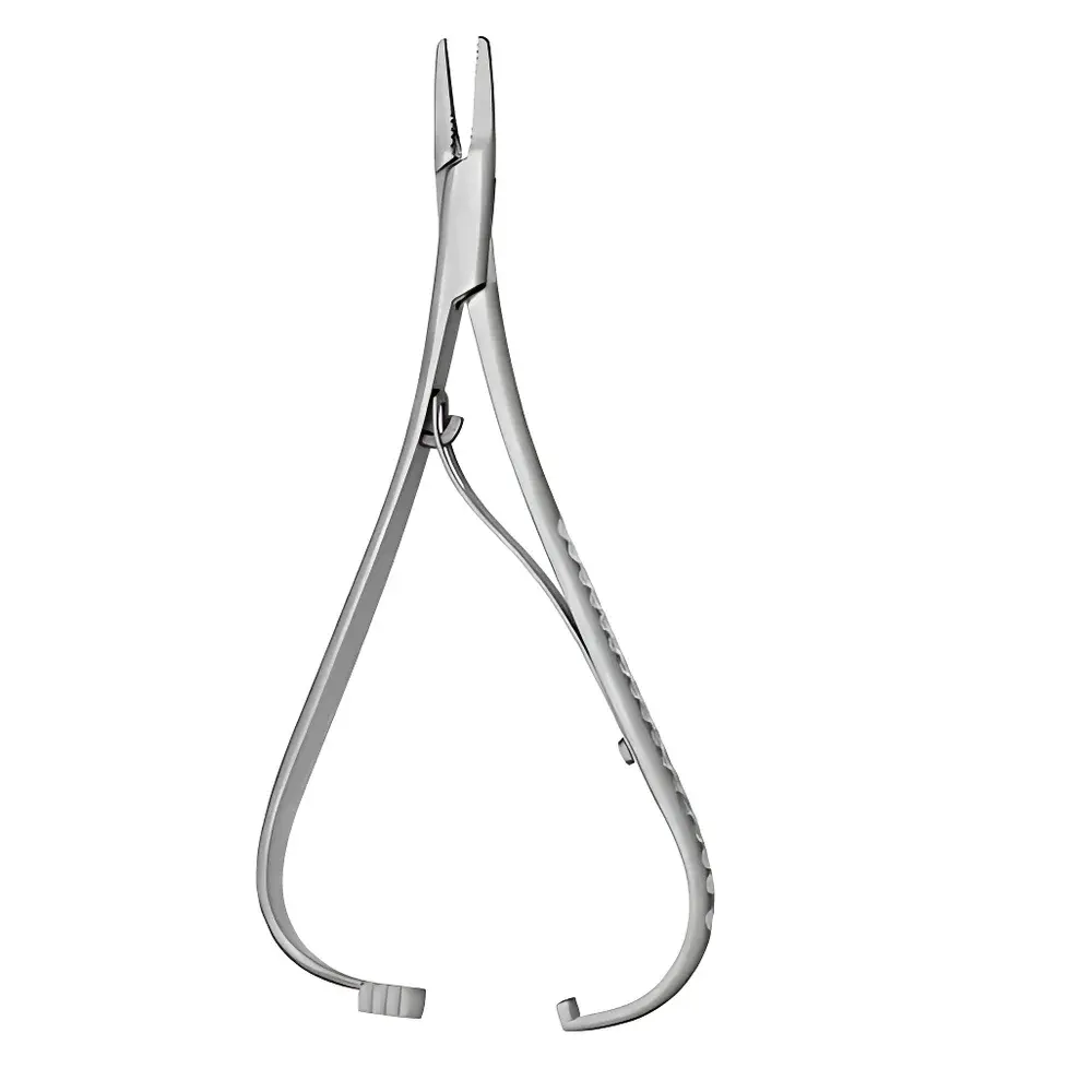 MATHIEU Needle Holder – Straight, 14 cm