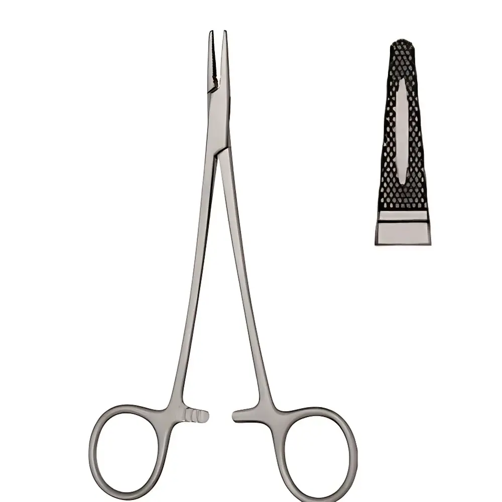 CRILE-WOOD Needle Holder – Straight, 15 cm & 16 cm (RWD F31029-15 / F31030-16)