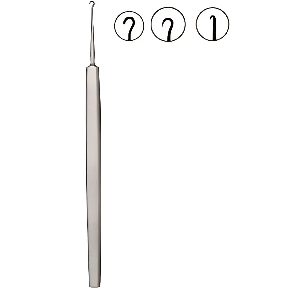 GRAEFE Retractor – Sharp, Single-Prong, Stainless Steel Surgical Instrument