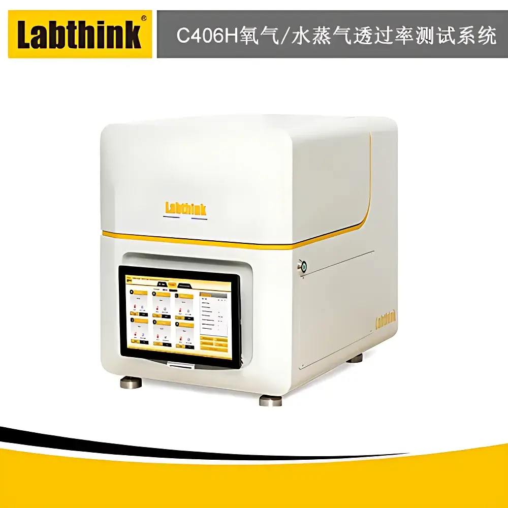 Labthink C406H Coulometric Oxygen Transmission Rate (OTR) & Infrared Water Vapor Transmission Rate (WVTR) Analyzer