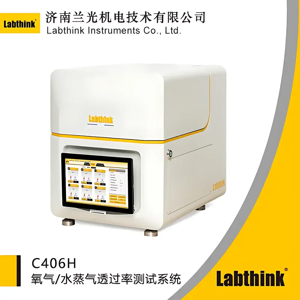 Labthink C406H Coulometric Oxygen Transmission Rate (OTR) & Infrared Water Vapor Transmission Rate (WVTR) Analyzer