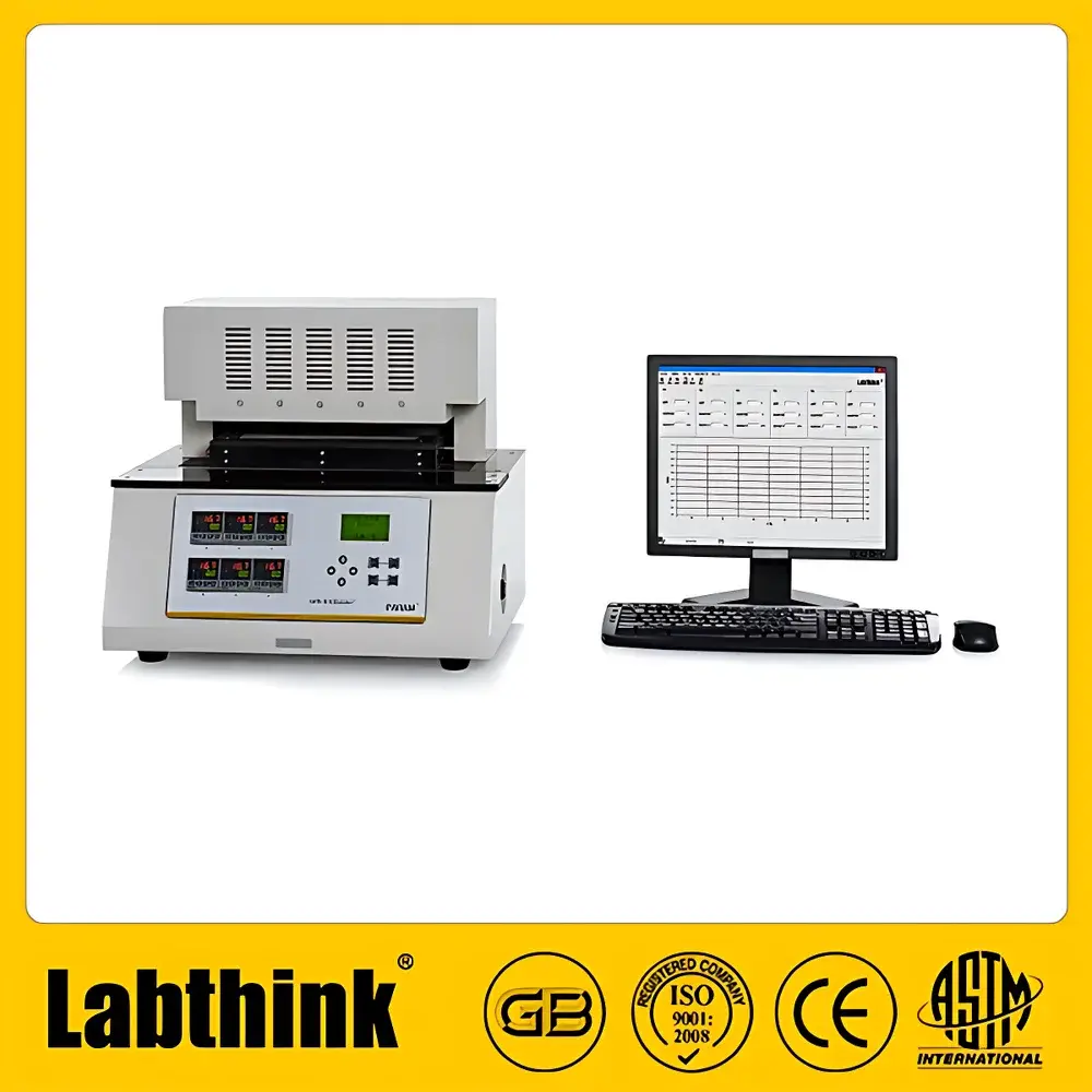 Labthink GHS-03 Multi-Head Heat Sealing Tester with Dual Five-Point Gradient Capability
