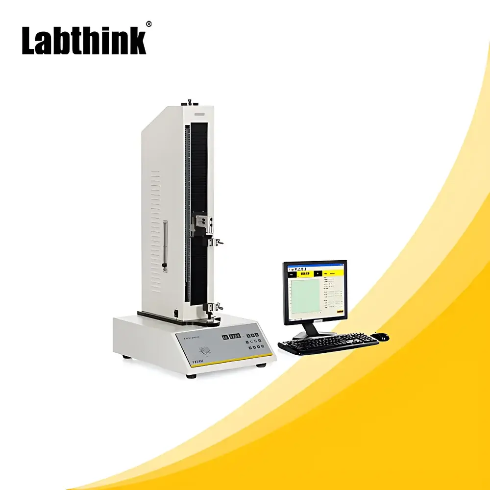Labthink XLW(B) Electronic Tensile Tester for Magnetic Stripe Card Core Peel Strength and Battery Electrode Foil Delamination Testing