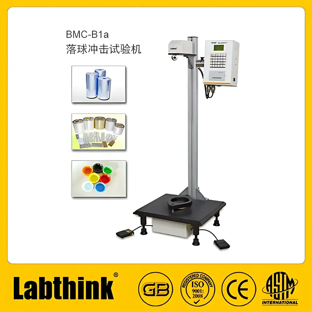 Labthink BMC-B1A PVC Pharmaceutical Hard Sheet Ball Impact Tester