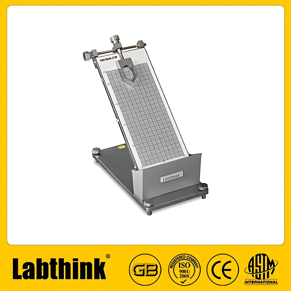 Labthink CYZ-G Inclined Plane Ball Rolling Tester for Initial Tack Measurement of Pressure-Sensitive Adhesives