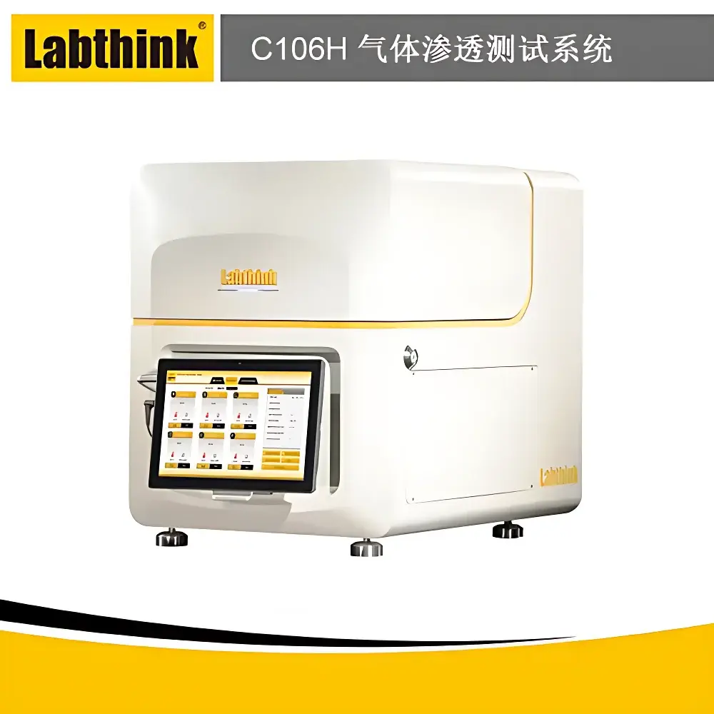 Labthink C106H High-Performance Gas Permeability Tester for Flammable and Explosive Gases (H₂, CH₄)