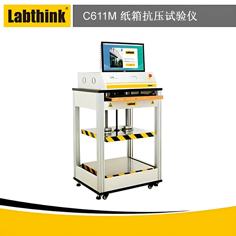 Labthink C611M Compression Tester for Corrugated Boxes and Hollow Containers