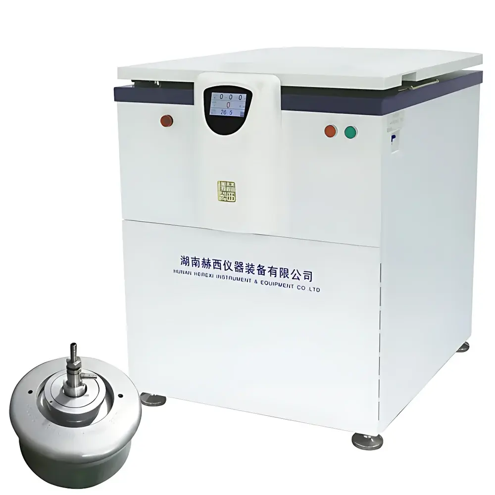 Hesix HR26M Vertical High-Speed Refrigerated Titanium Alloy Continuous-Flow Centrifuge