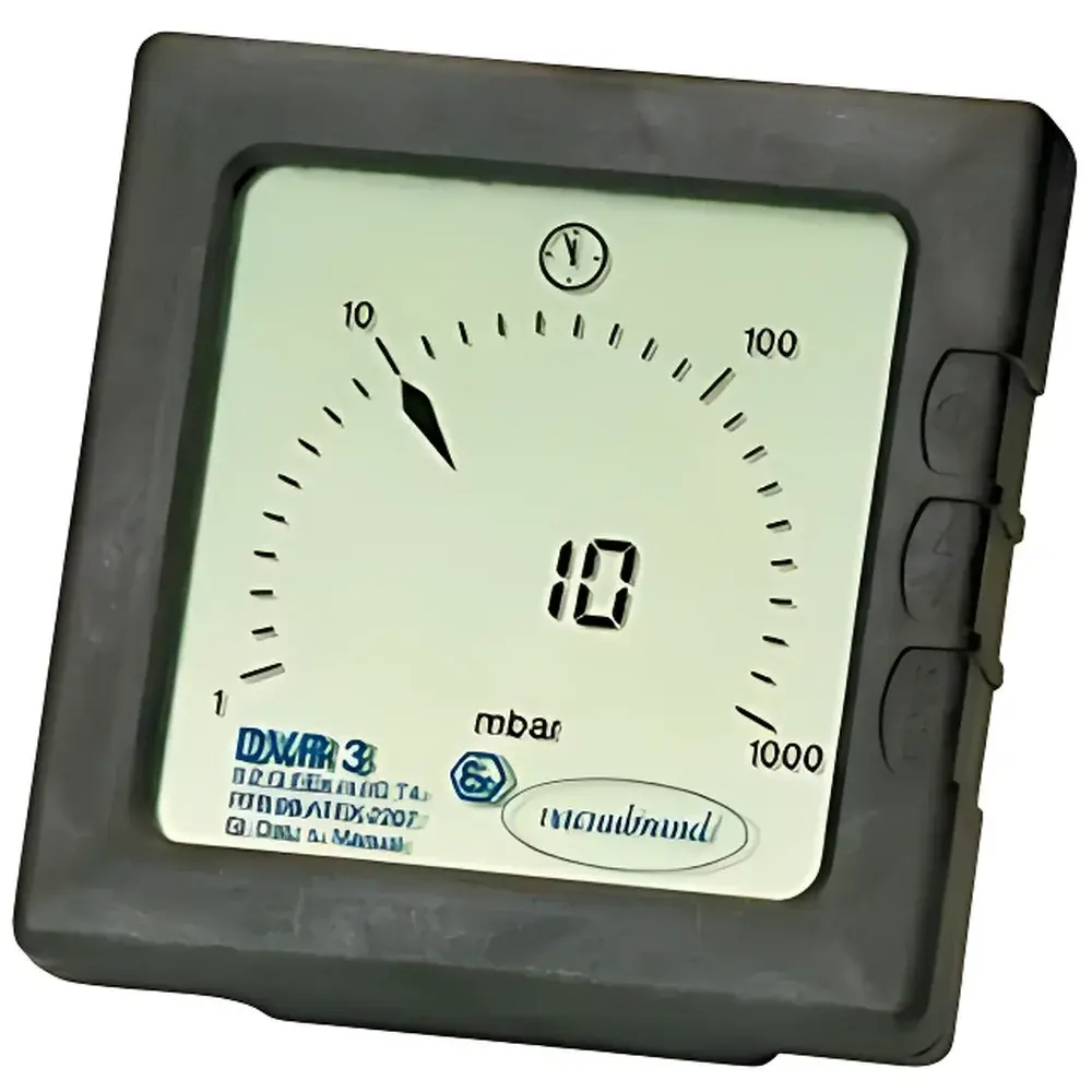 VACUUBRAND DVR 3pro ATEX-Certified Explosion-Proof Capacitive Ceramic Diaphragm Vacuum Gauge