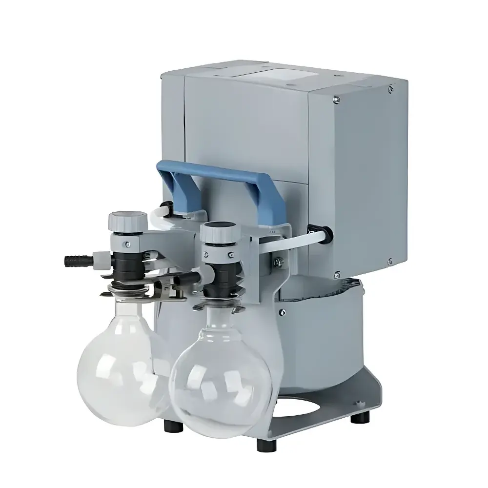 VACUUBRAND ME 8C NT+2AK Chemical-Resistant Dual-Stage Diaphragm Vacuum Pump System