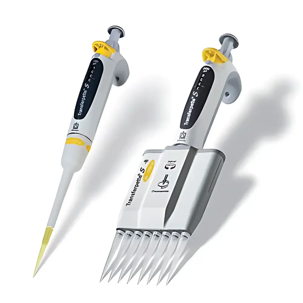 BRAND Transferpette® S Single-Channel and Multi-Channel Adjustable/Automatic Pipettes