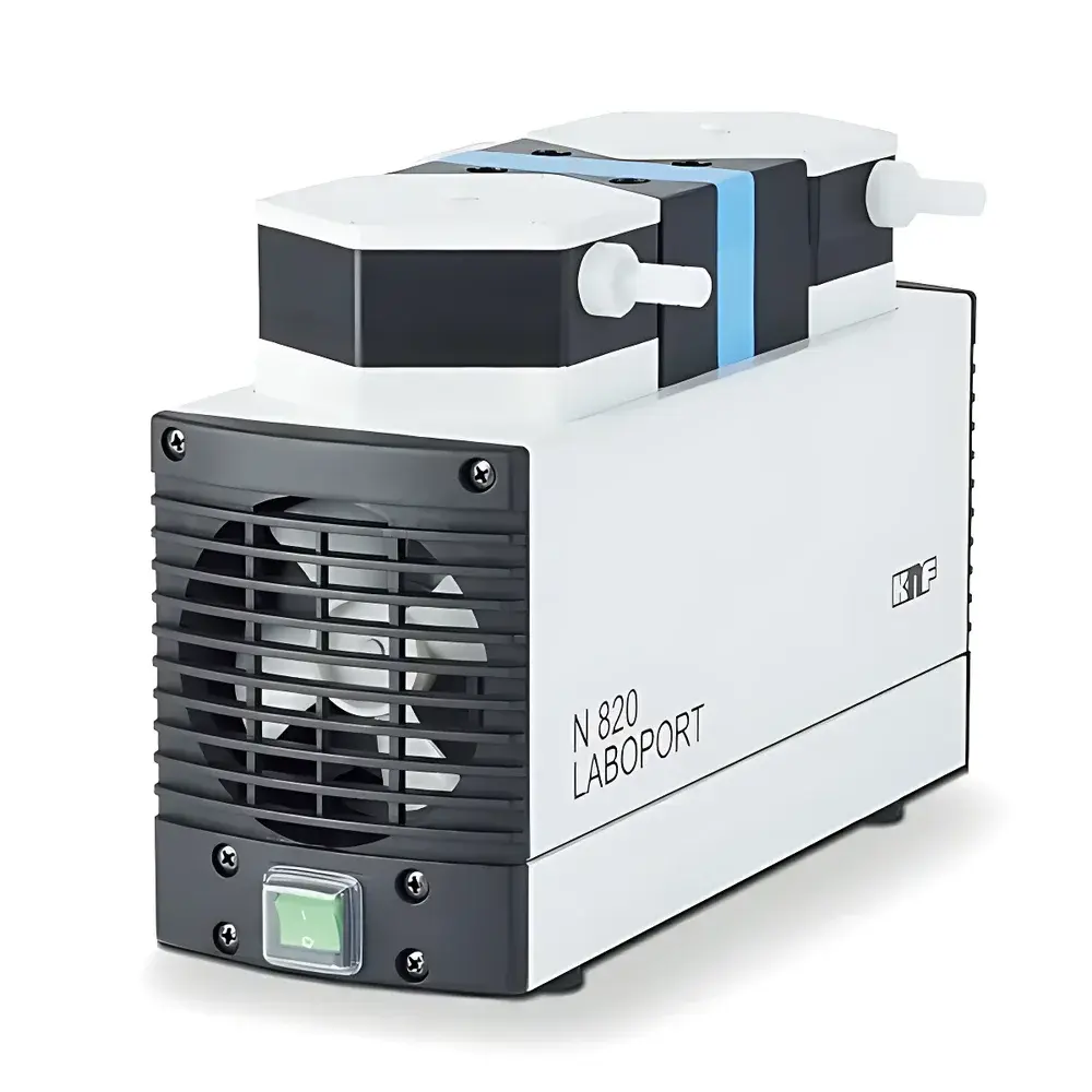 KNF N820.3FT.18 Chemically Resistant PTFE-Lined Diaphragm Vacuum Pump