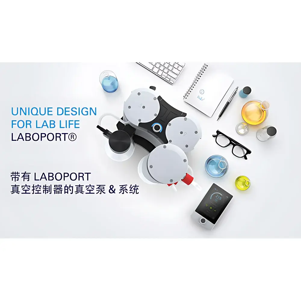 KNF LABOPORT® SR 840 G Chemical-Resistant Diaphragm Vacuum Pump System