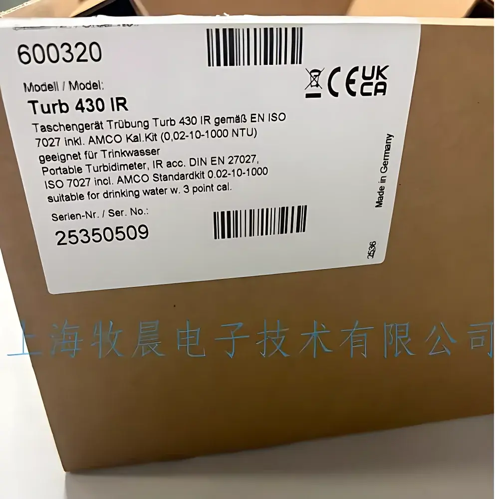WTW Turb 430IR Portable Turbidimeter