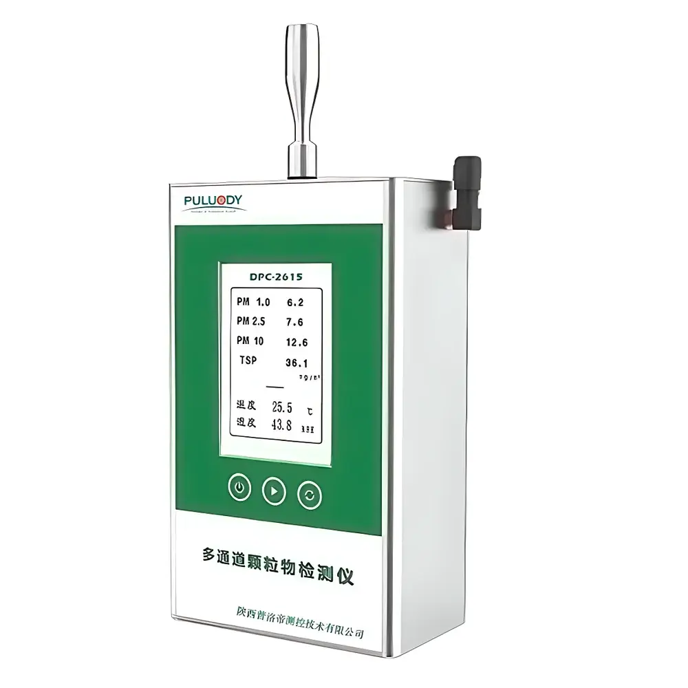 PULUODY DPC-2615 Handheld Optical Particle Counter for Ambient Air PM Monitoring