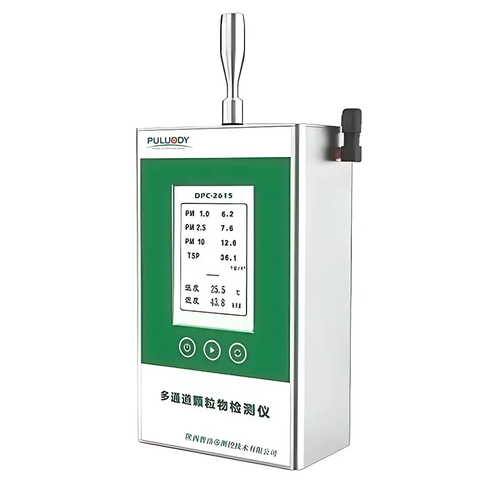 PULUODY DPC-2615 Handheld Optical Particle Counter for Ambient Air PM Monitoring