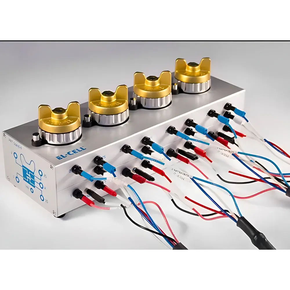 EL-Cell PAT-Stand-4 4-Position Modular Electrochemical Test Stand
