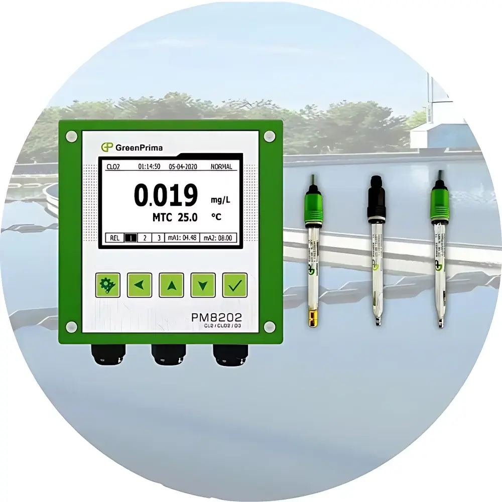 GreenPrima PM 8202CL Residual Chlorine, Chlorine Dioxide and Ozone Analyzer