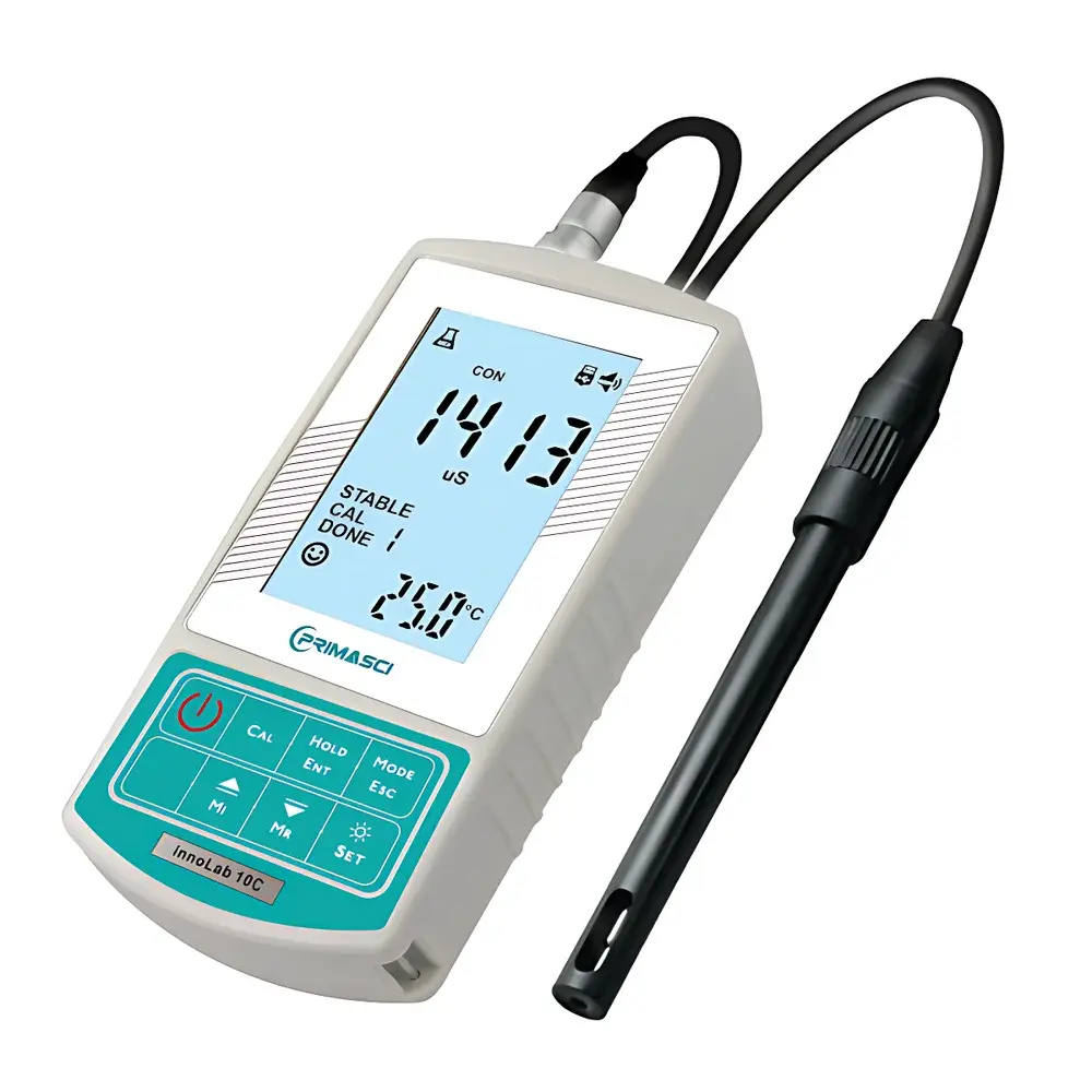 PRIMASCI innoLab 10 C Portable Conductivity / Resistivity / TDS / Salinity Meter