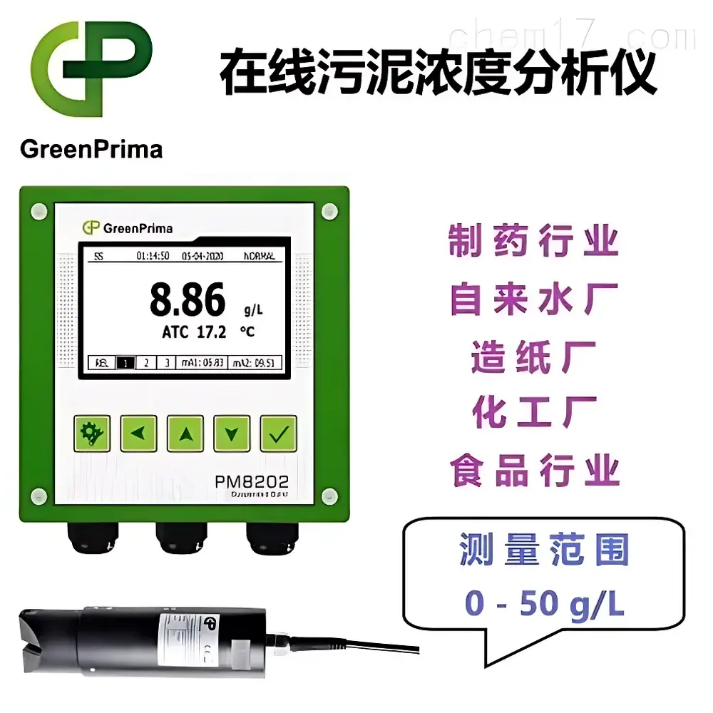 GreenPrima PM8202S Sludge Concentration Analyzer