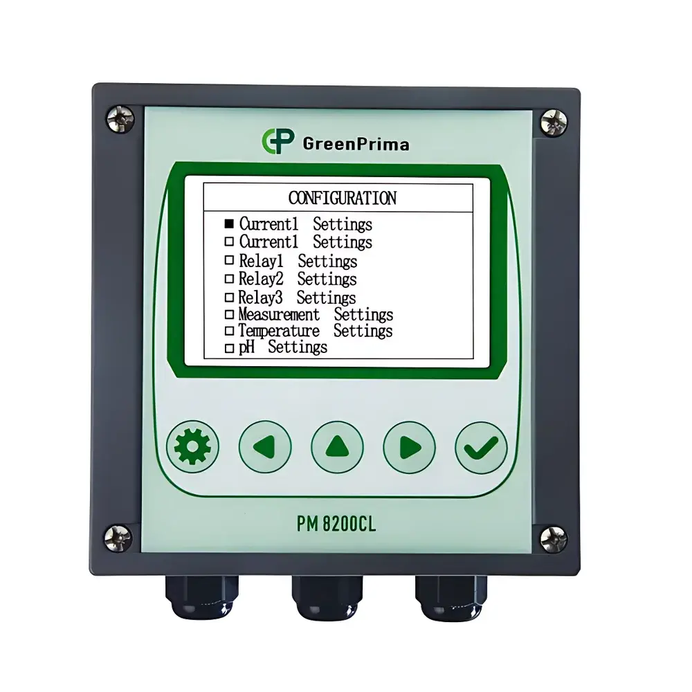 GreenPrima PM8200CL Online Chlorine Dioxide, Free Chlorine & Ozone Analyzer for Swimming Pool and Potable Water Systems