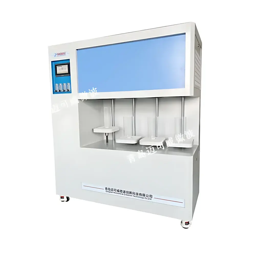 MakeWave HXH-TS03-4 Four-Position Parallel Microwave Carbonization and Ashing Furnace