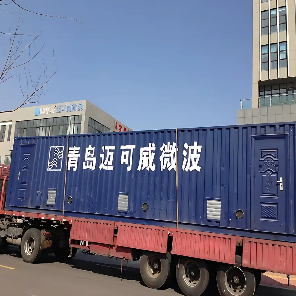 MakeWave MHS-R Series Mobile High-Temperature Microwave Pyrolysis System