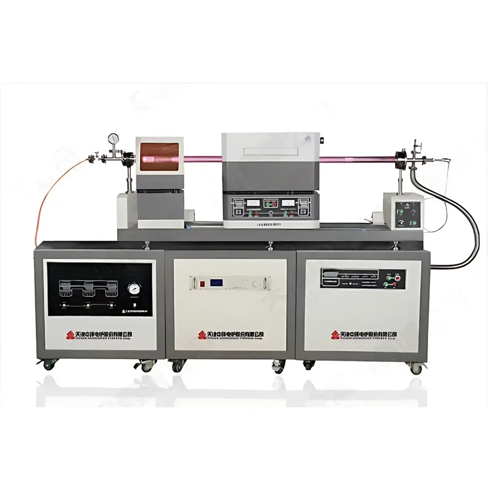 ZHONGHUAN FURNACE 1200°C Sliding Dual-Zone / Multi-Zone Plasma-Enhanced Chemical Vapor Deposition System