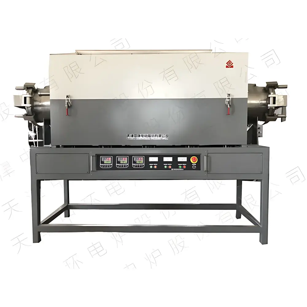 ZHONGHUAN FURNACE Custom-Built 320 mm ID Horizontal Tube Furnace
