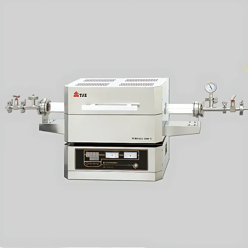 ZHONGHUAN FURNACE ZHX-B05123K Stainless Steel High-Temperature Vacuum & Atmosphere Tube Furnace