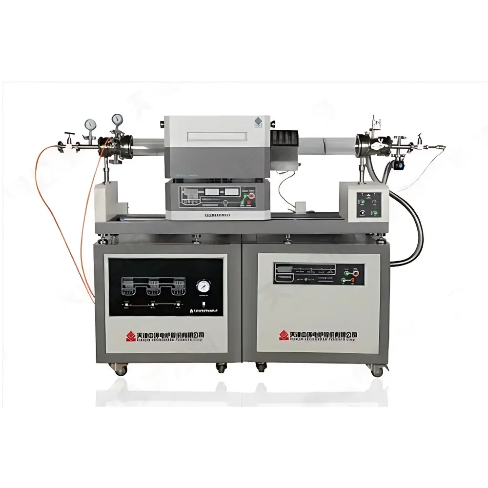 Zhonghuan Furnace CVD-12II6SH-3Z / CVD-12III9SH-3Z Dual-Tube Sliding Single-/Multi-Zone Chemical Vapor Deposition System (1200 °C)