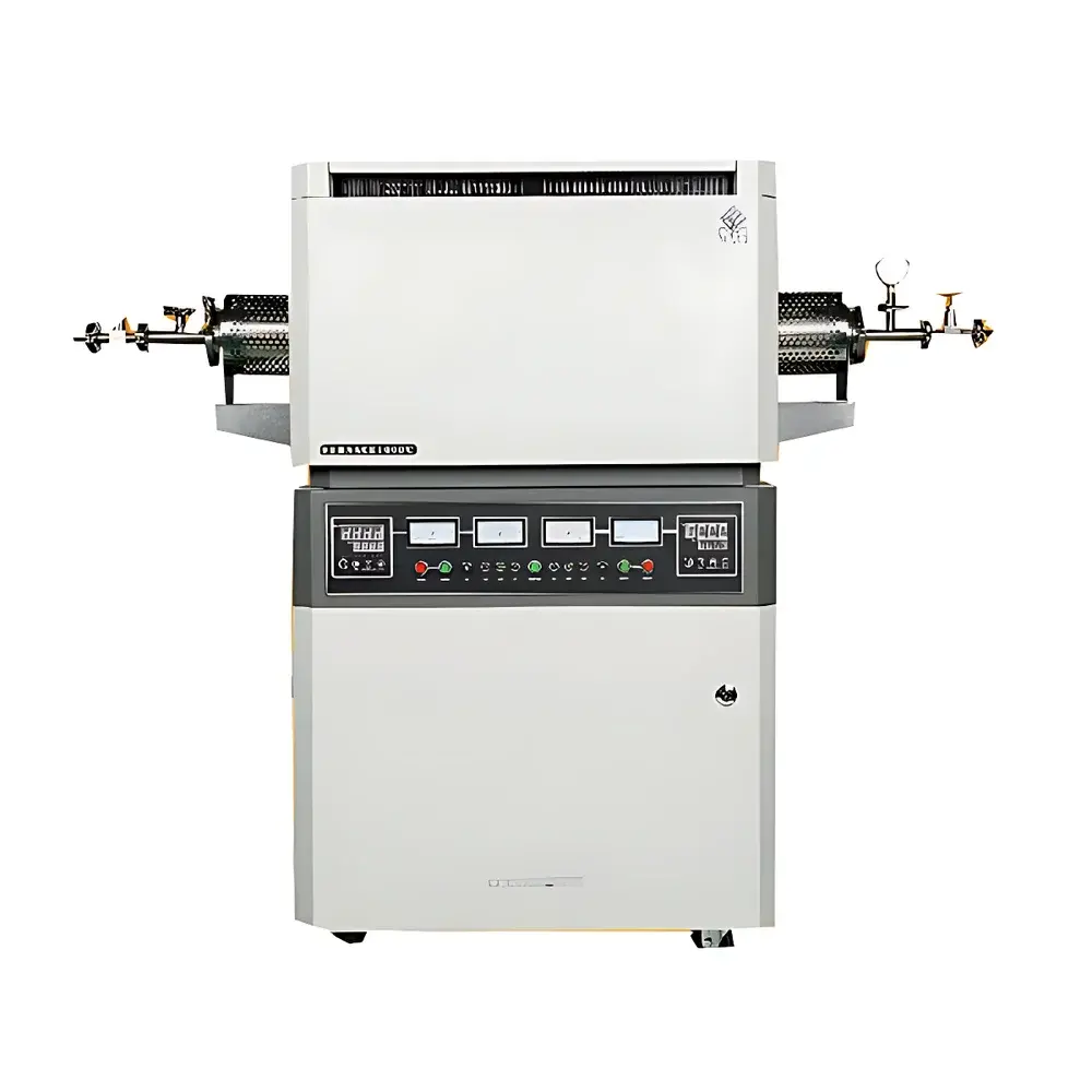 ZHONGHUAN FURNACE 1600℃ Dual-Zone Vacuum & Atmosphere Tube Furnace